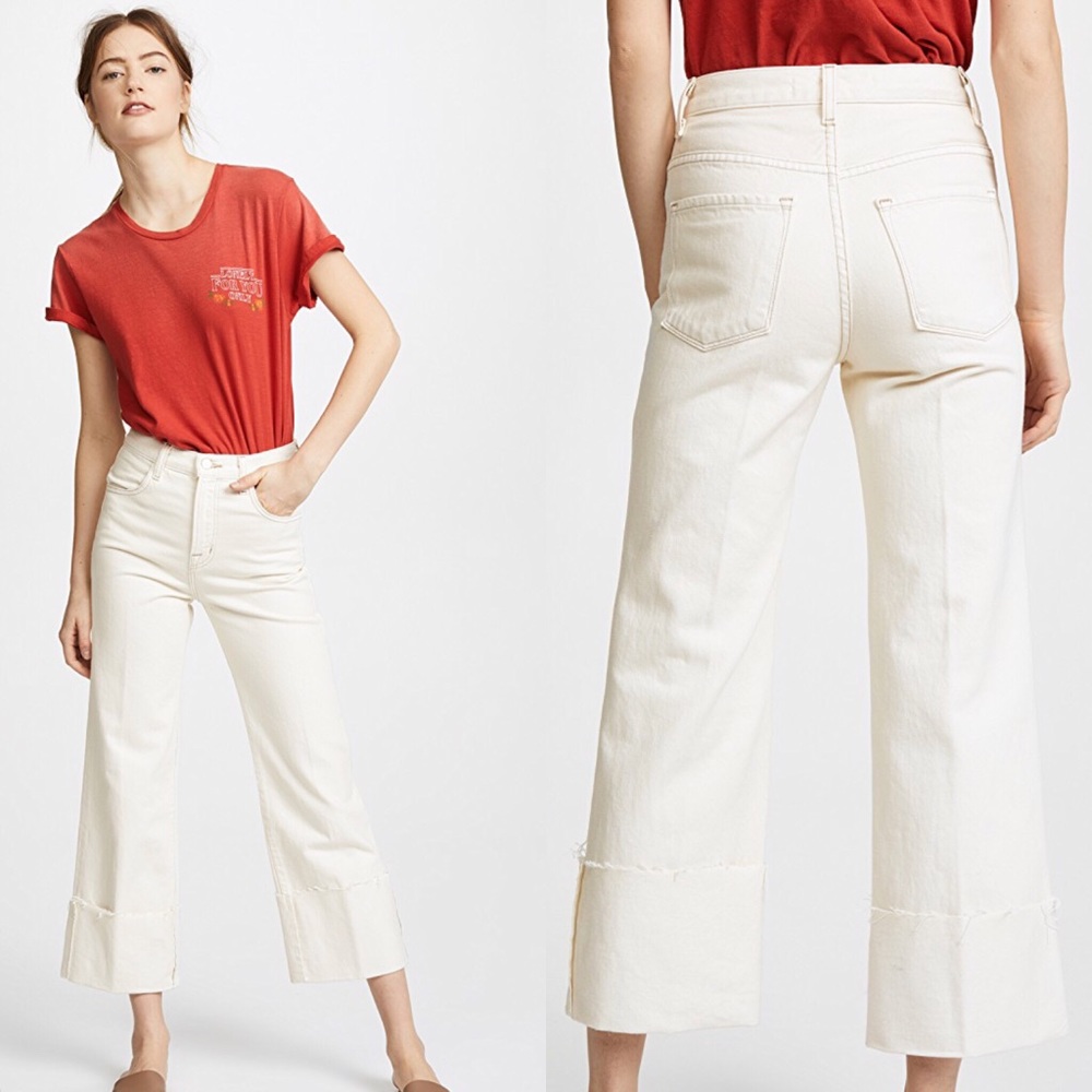 NWT J Brand Joan High Rise Crop